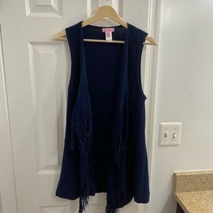 Lilly Pulitzer Andella Sweater Vest Size Small EUC